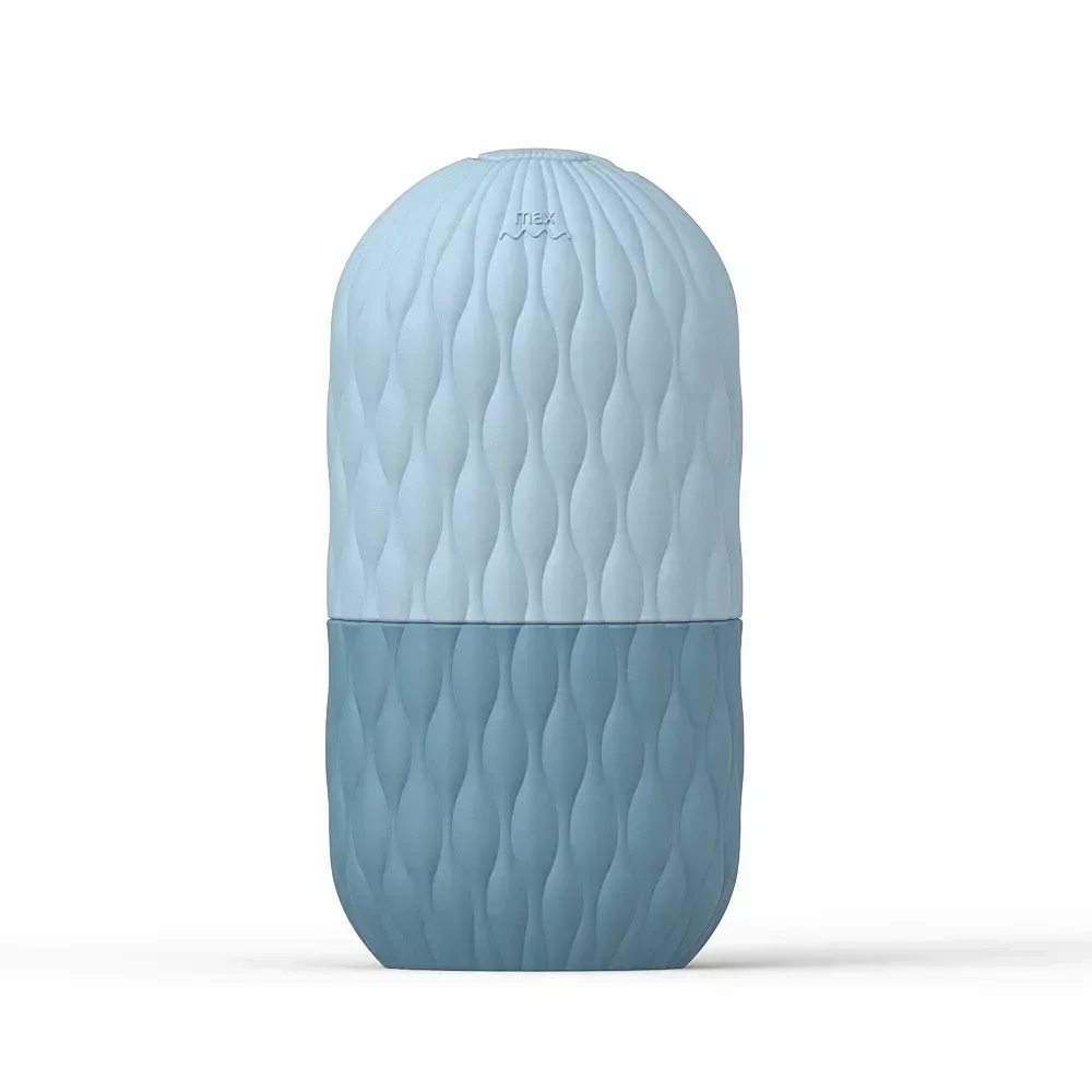 Rouleau à glace pour le visage en silicone réutilisable, outil de massage et de soin de la peau pour réduire l'apparence des pores 13
