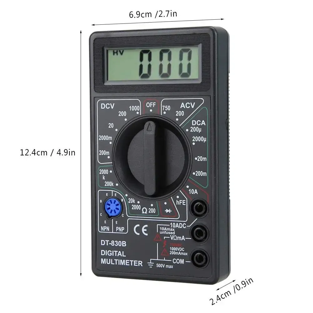 Finition du multimètre DT830B