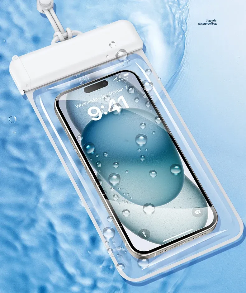 Étui étanche pour smartphone, détails du design