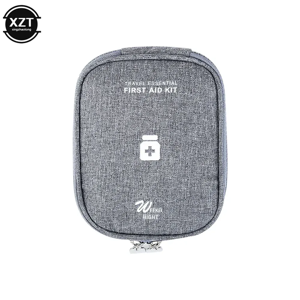 Sac de rangement portable pour médicaments, trousse de premiers secours de voyage, organisateur pratique, mini sac de survie d'urgence en plein air, 2025 3