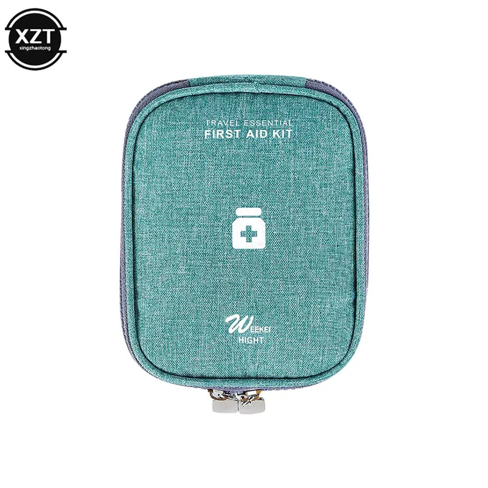 Sac de rangement portable pour médicaments, trousse de premiers secours de voyage, organisateur pratique, mini sac de survie d'urgence en plein air, 2025 6