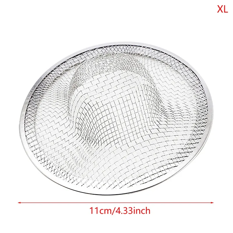 Crépine de vidange en acier inoxydable pour évier et douche, lot de 2 8