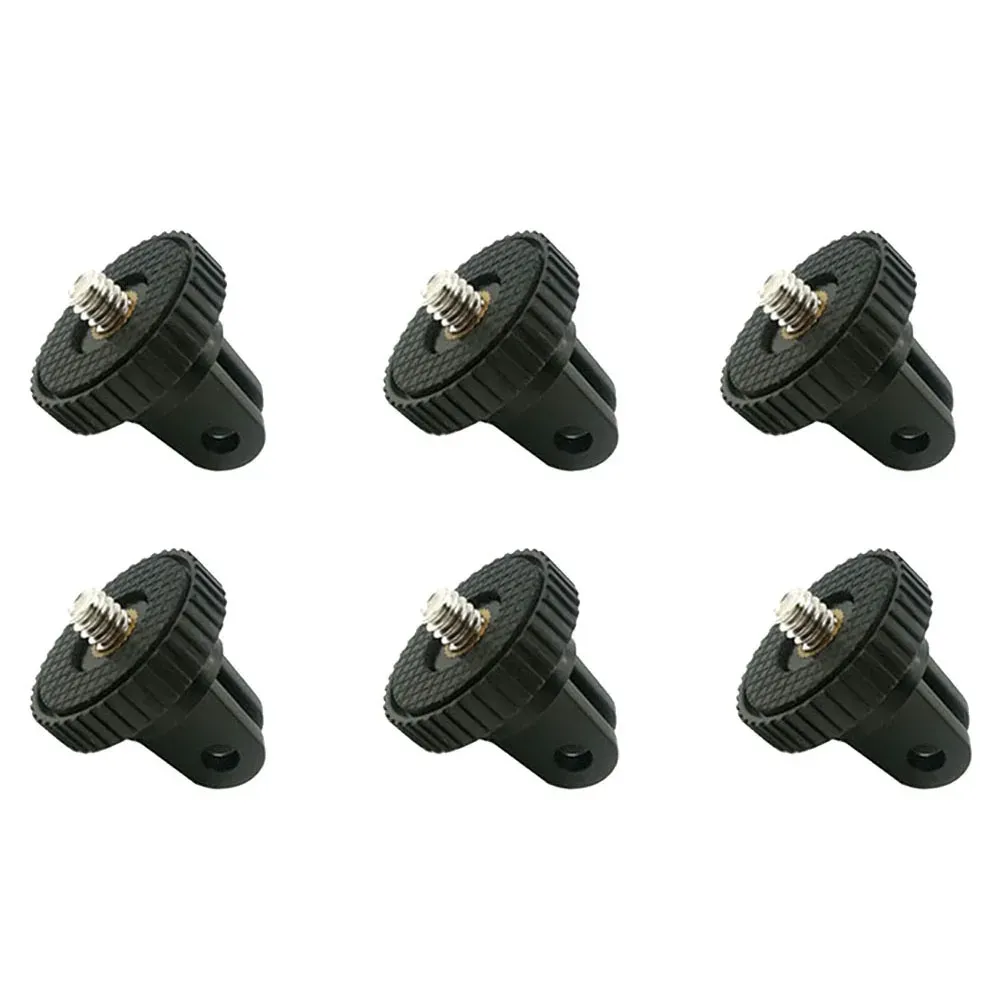 Kit d'accessoires pour caméra d'action : adaptateur de trépied à dégagement rapide et base de montage compatible GoPro, Insta360, AKASO, SJCAM et DJI 4