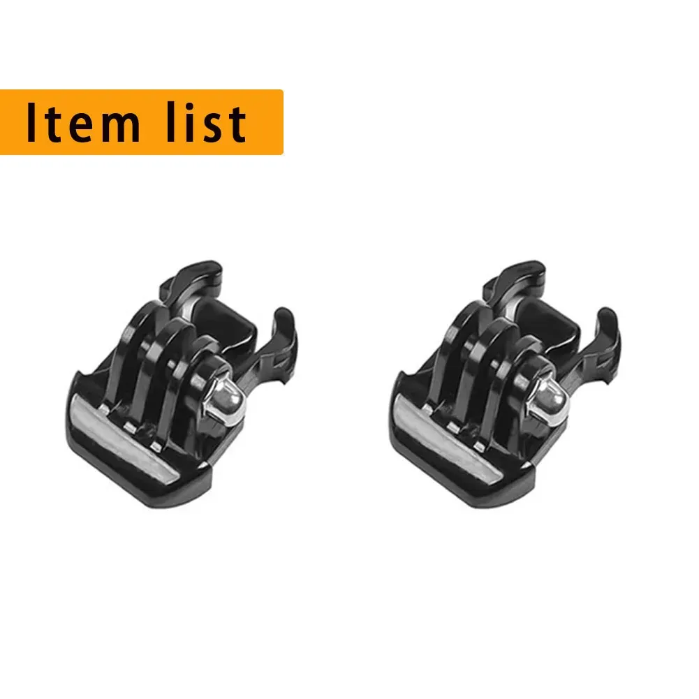 Kit d'accessoires pour caméra d'action : adaptateur de trépied à dégagement rapide et base de montage compatible GoPro, Insta360, AKASO, SJCAM et DJI 18