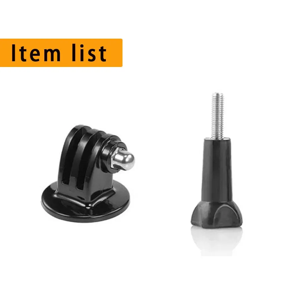 Kit d'accessoires pour caméra d'action : adaptateur de trépied à dégagement rapide et base de montage compatible GoPro, Insta360, AKASO, SJCAM et DJI 19