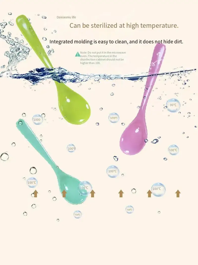 Cuillères doseuses en silicone