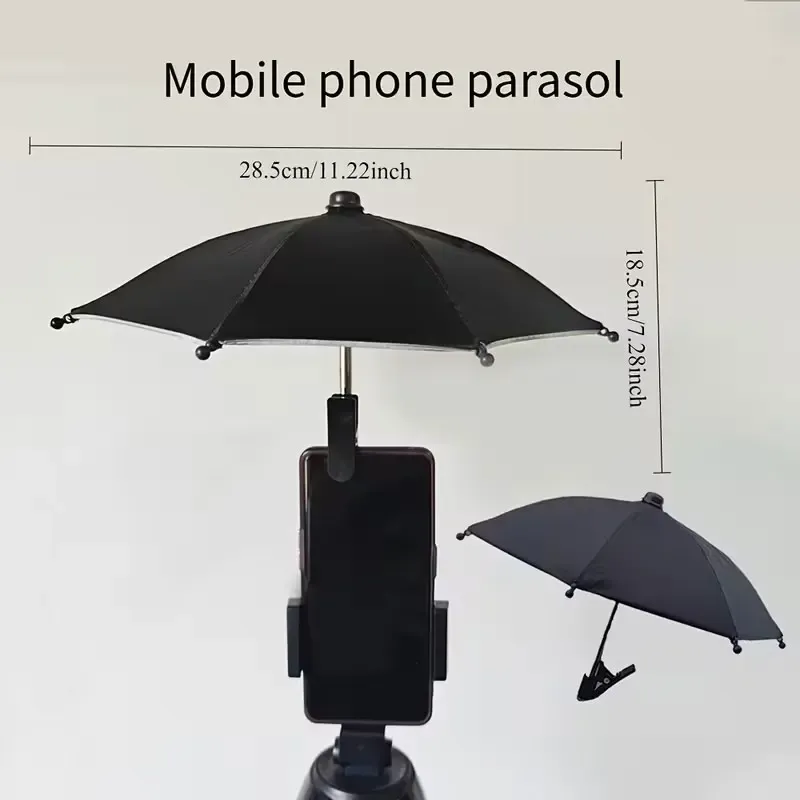 Support de téléphone à pince pour parasol et pare-soleil de voiture, idéal pour la plage et la photographie 6