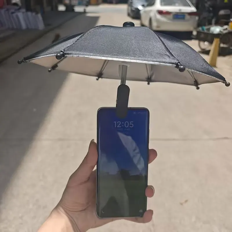 Support de téléphone pare-soleil d'extérieur avec petite pince