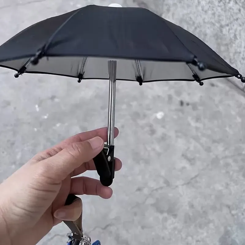 Support de téléphone à pince pour parasol et pare-soleil de voiture, idéal pour la plage et la photographie 7