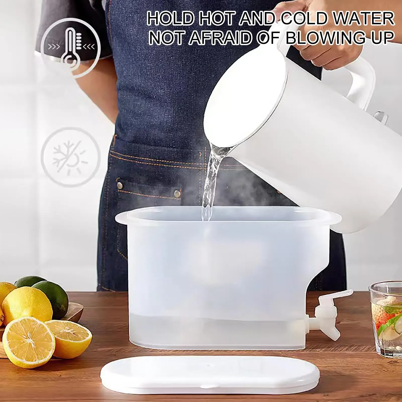 Distributeur de boissons pour réfrigérateur 2,8 L avec robinet 5