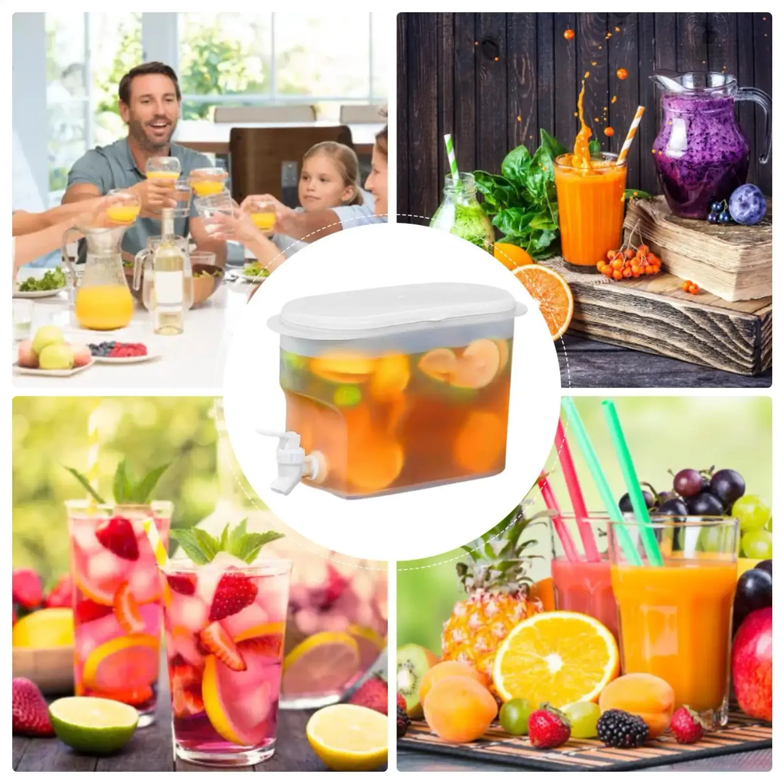 Distributeur de boissons réfrigéré 2,8 L, détail du robinet