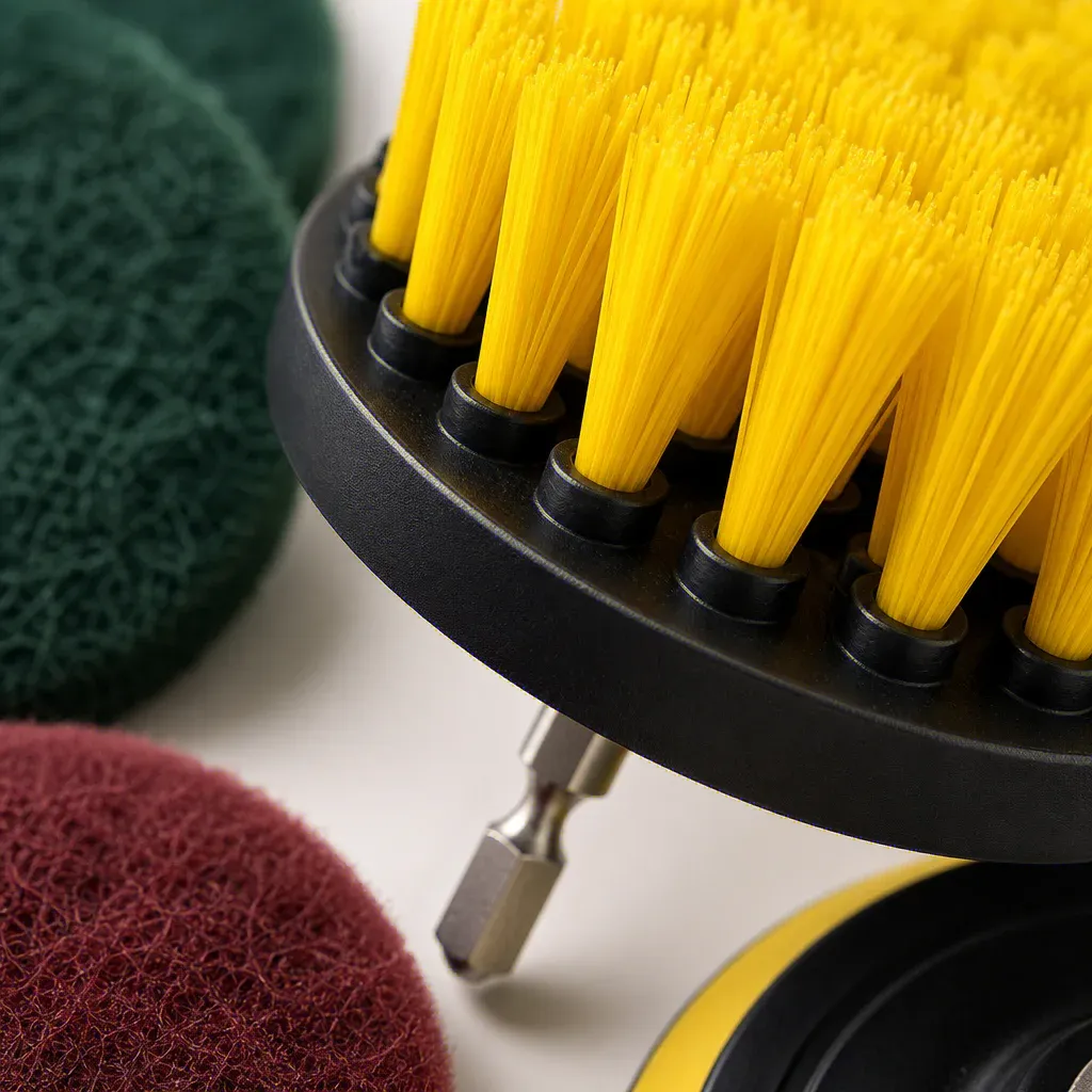 Ensemble de brosses de nettoyage pour perceuse