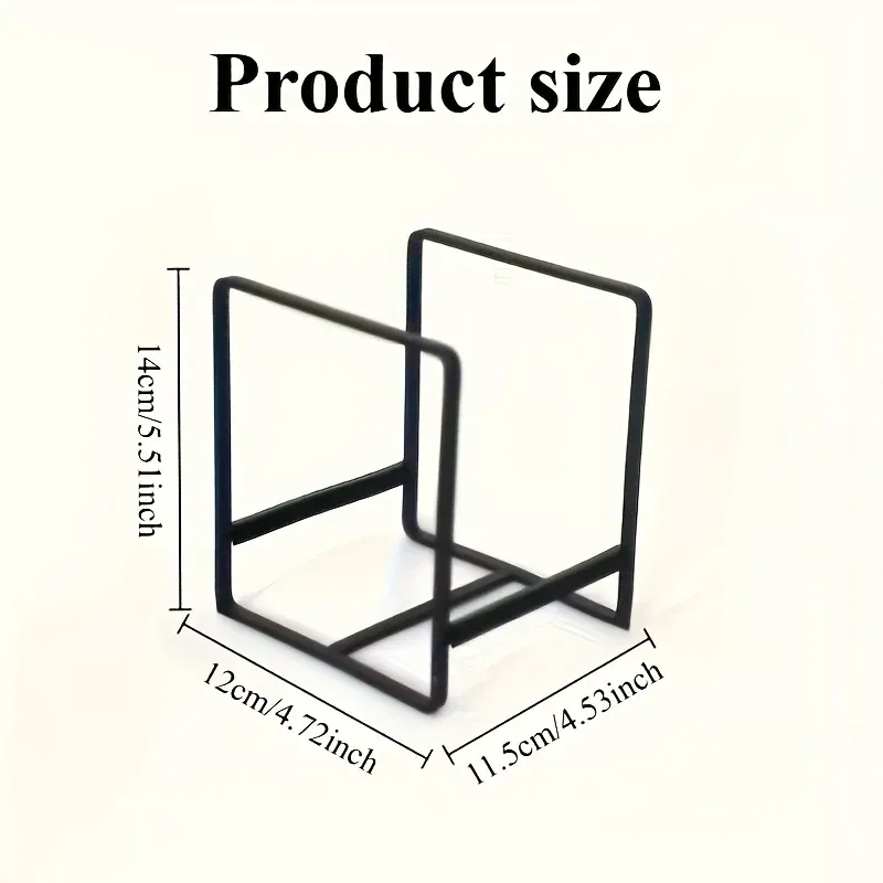 Détail du support vertical en acier inoxydable