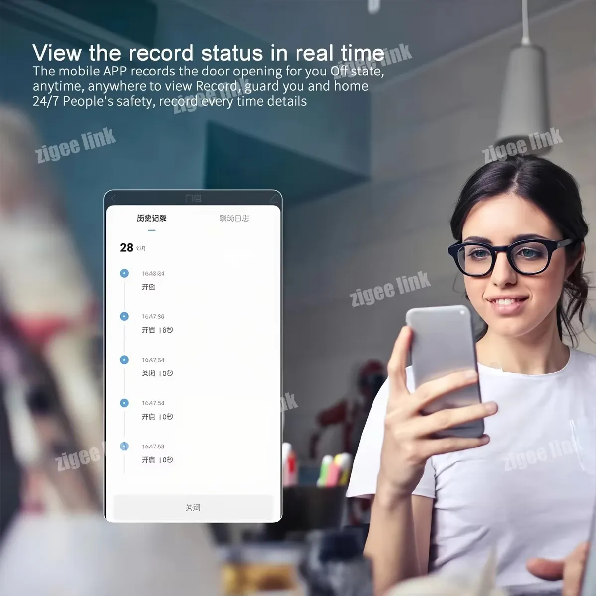 Capteur de porte ZigBee à contact magnétique pour maison intelligente, compatible Tuya, Alexa et Google Home 4
