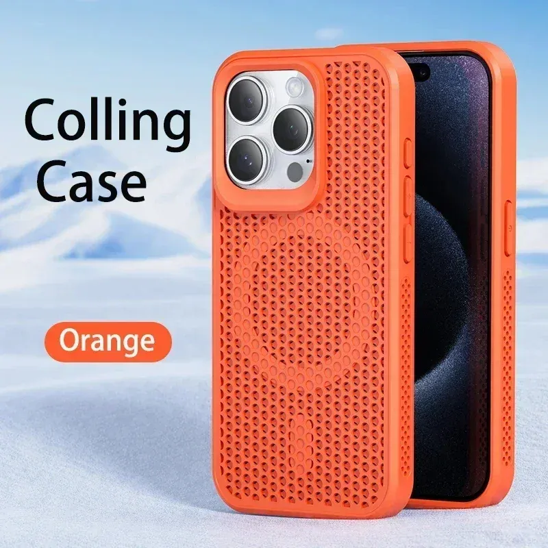 Coque, détail de la fixation magnétique