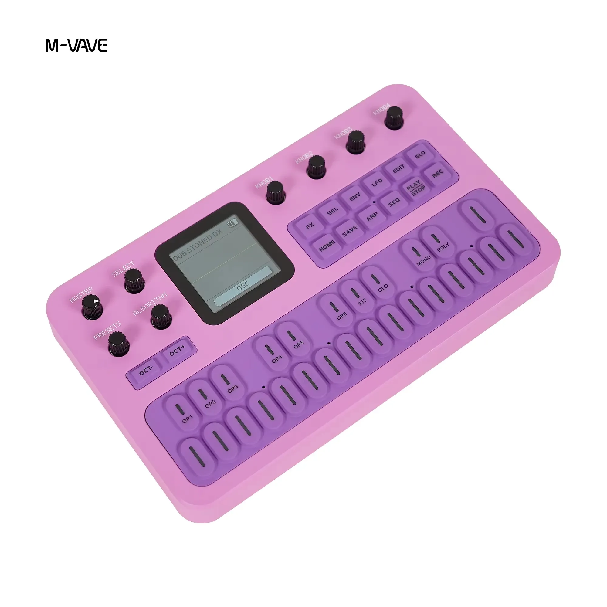 Le title is already in French, so I'll make it cleaner and more professional while keeping the product details.

Pédale d'effets portable M-Vave FM-1 – Synthétiseur Bluetooth FM1 avec batterie 12 h, 6 opérateurs, haut-parleur intégré, MIDI, 32 algorithmes et 128 préréglages 5