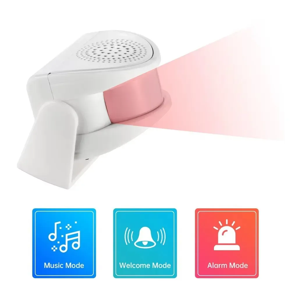 Sonnette vidéo intelligente Tuya Wi-Fi HD 1080P avec interphone bidirectionnel, étanche, compatible carte SD et stockage cloud 7