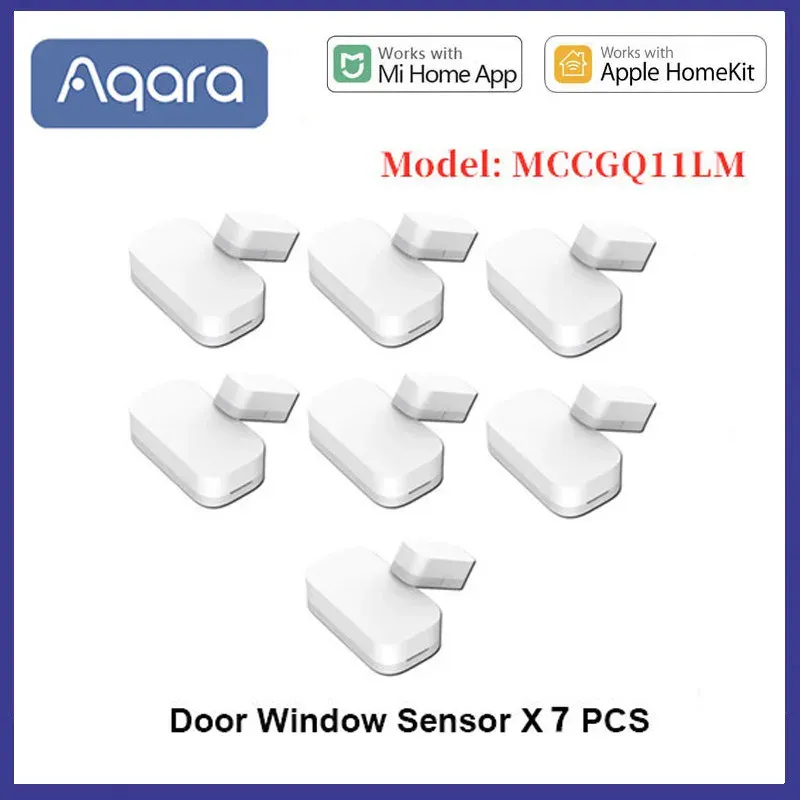 Capteur d'ouverture de porte/fenêtre sans fil Aqara Zigbee MCCGQ11LM, compatible Apple HomeKit 9
