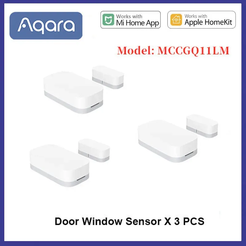 Capteur d'ouverture de porte/fenêtre sans fil Aqara Zigbee MCCGQ11LM, compatible Apple HomeKit 15
