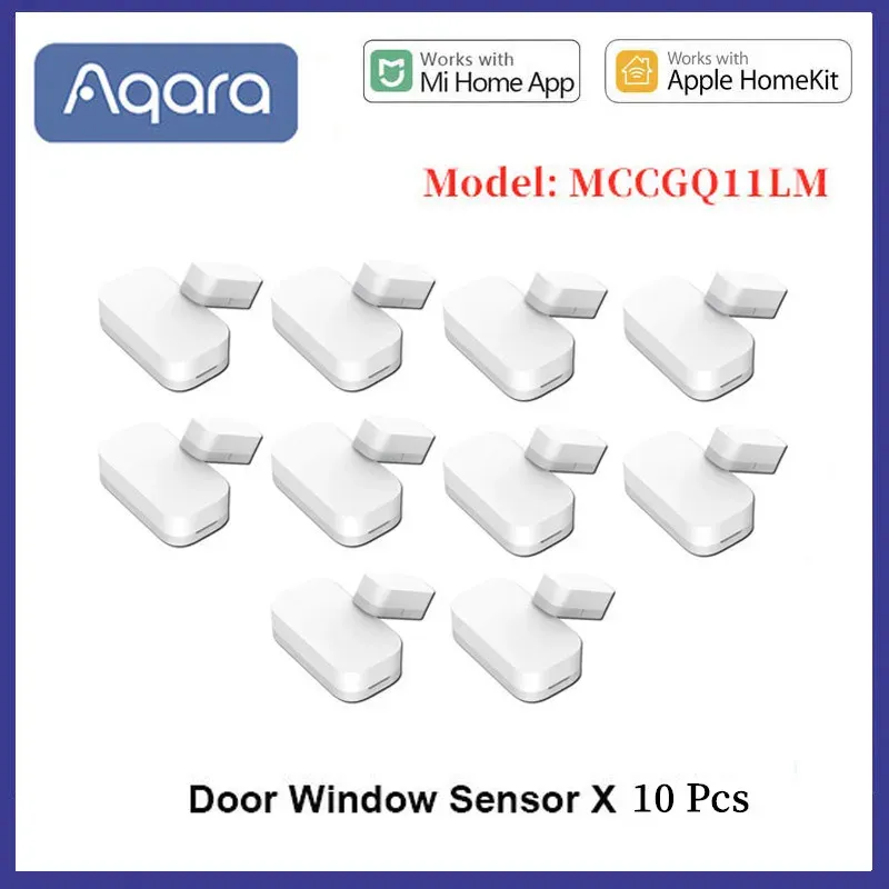 Capteur d'ouverture de porte/fenêtre sans fil Aqara Zigbee MCCGQ11LM, compatible Apple HomeKit 12
