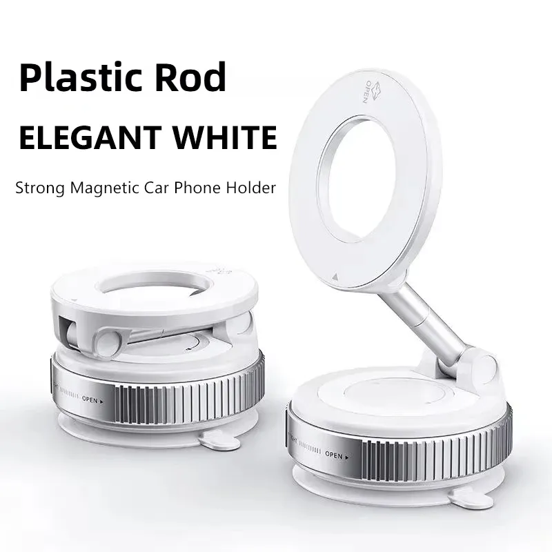 Support magnétique pliable pour voiture à réglage multi-angles 6