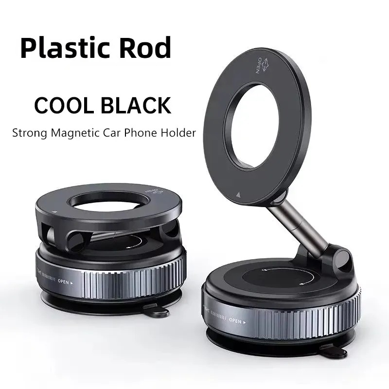 Support magnétique pliable pour voiture à réglage multi-angles 7