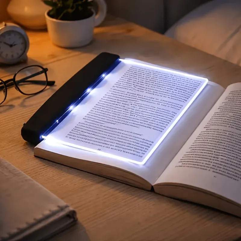 Lampe de lecture LED portable à piles, idéale pour l'étude et la lecture