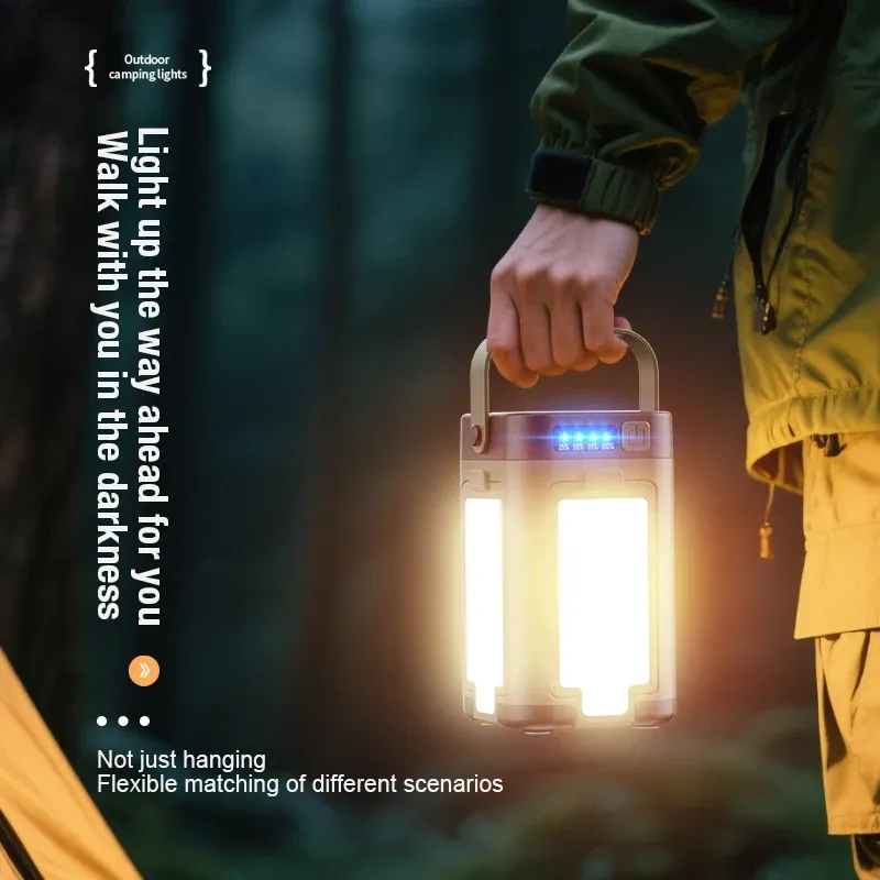 Lampe de camping LED portable rechargeable USB-C 6