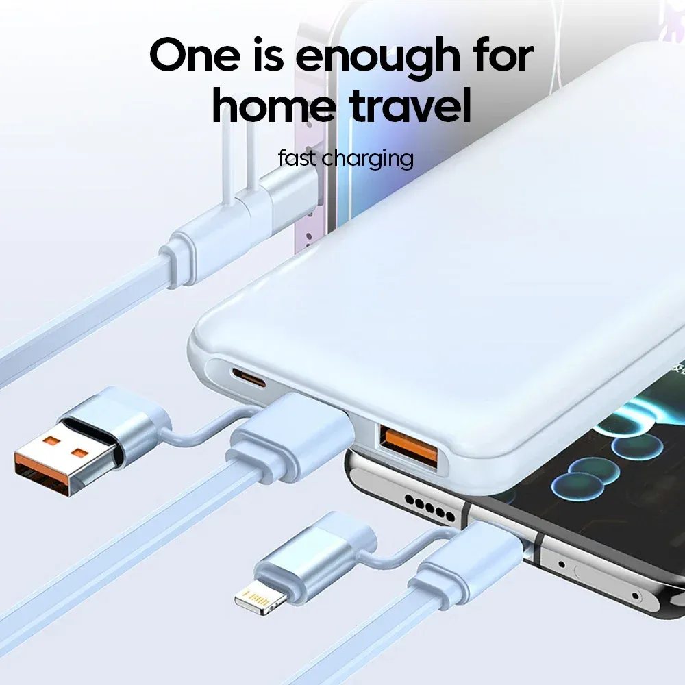 Câble USB Type-C rétractable 100 W, câble de charge rapide USB-A vers USB-C, câble de données pour smartphone iPhone, Samsung et Xiaomi 3