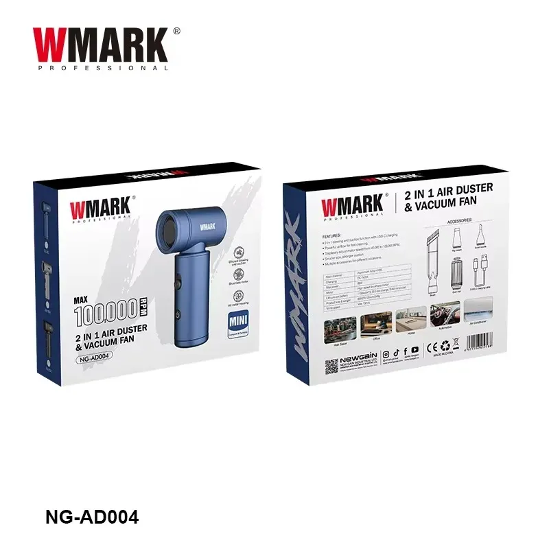 Aspirateur WMARK, finitions premium
