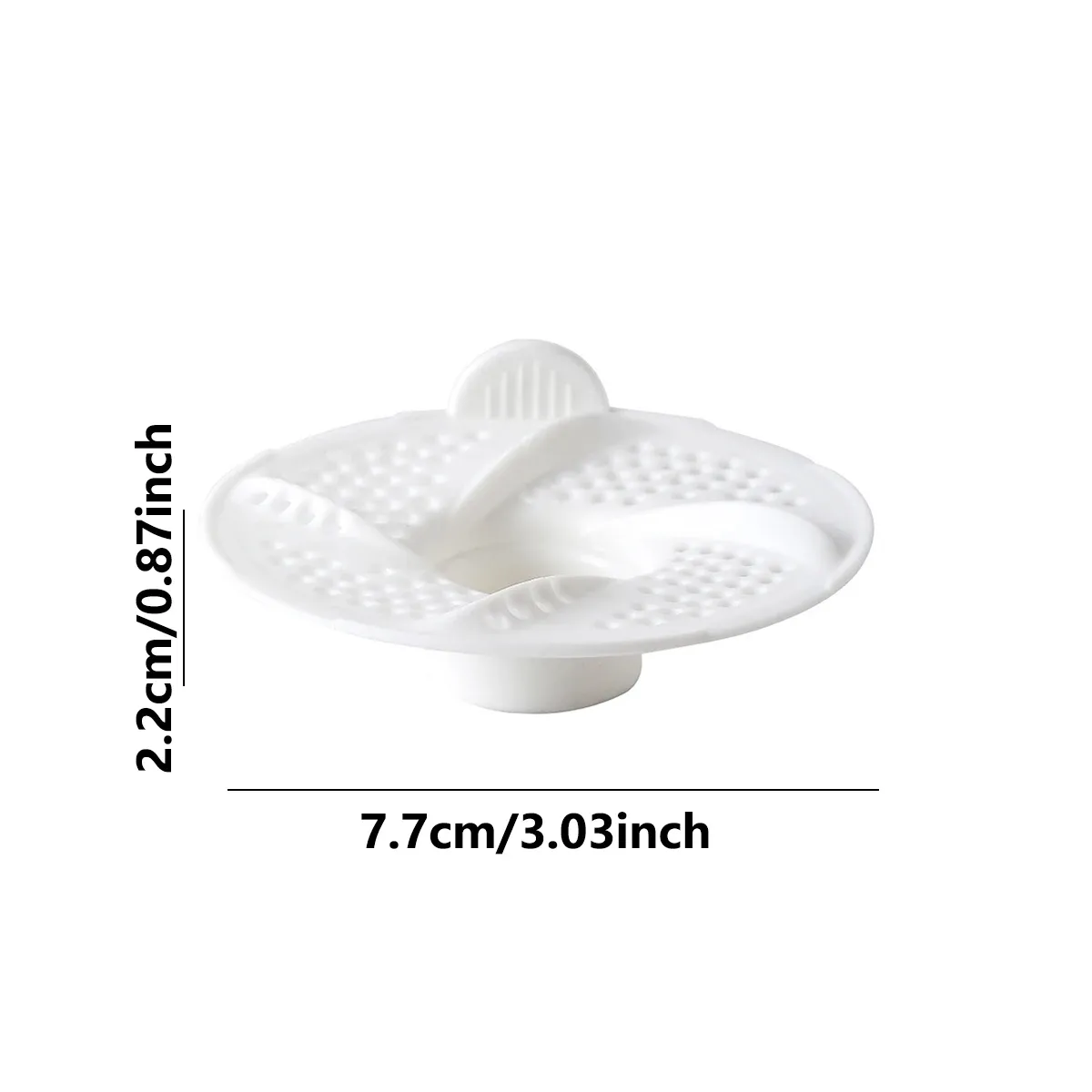 1/3/6 filtres de drain en spirale japonais, filtre universel anti-bouchon pour lavabo de salle de bain 6