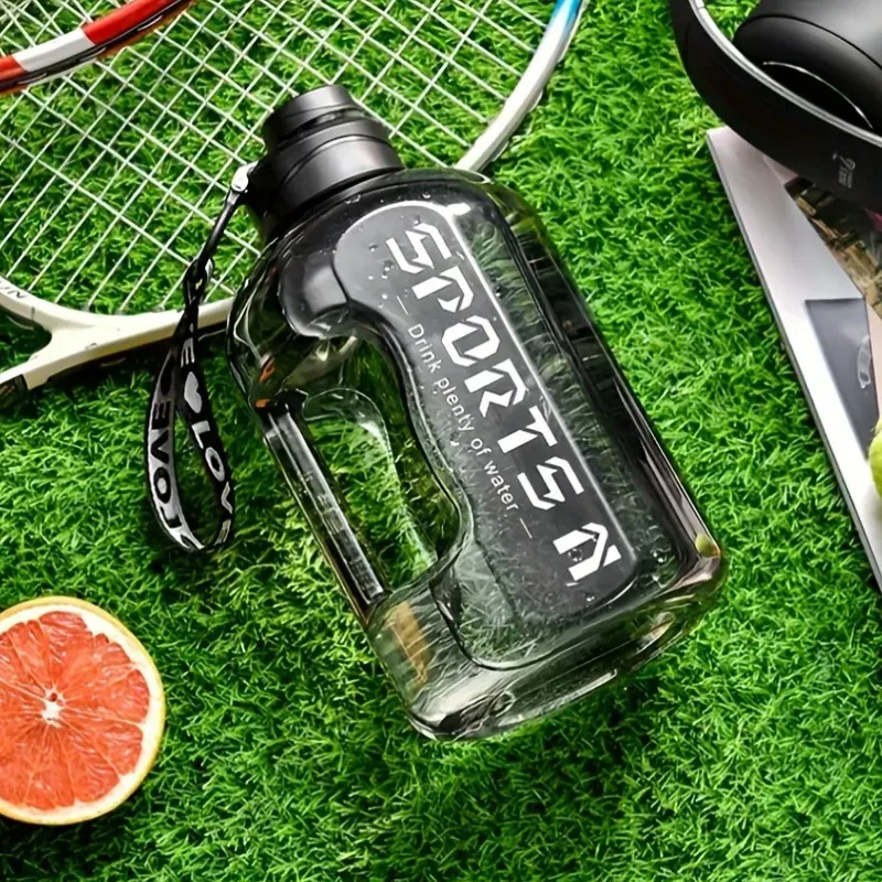Gourde de grande capacité de 2 litres, bouteille d'eau de sport pour le camping et les voyages, sans BPA - Image 1