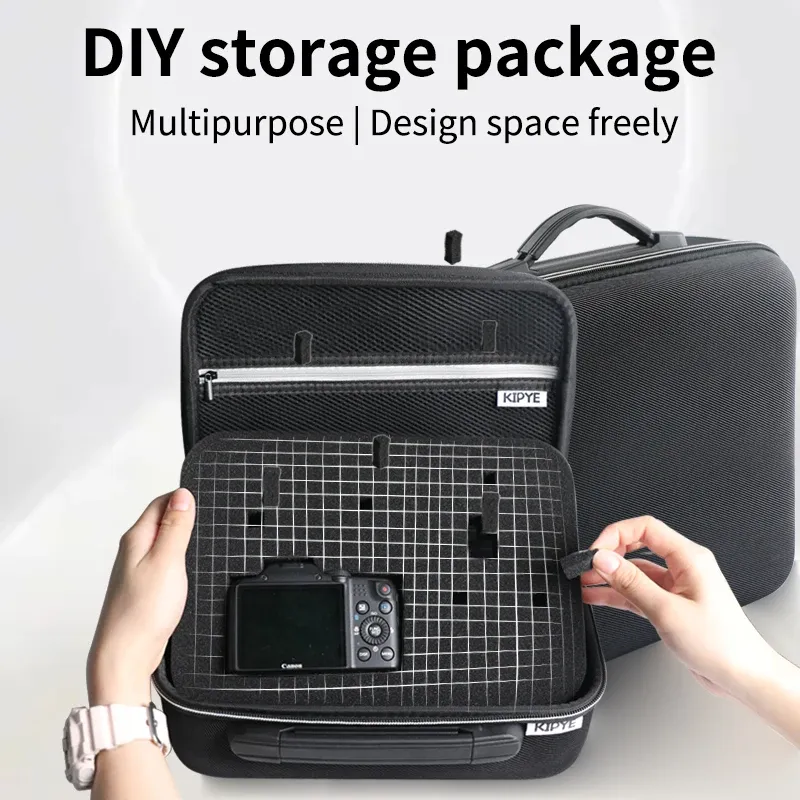 Organisateur électronique de voyage en éponge pour câbles et accessoires, étui de transport portable 2