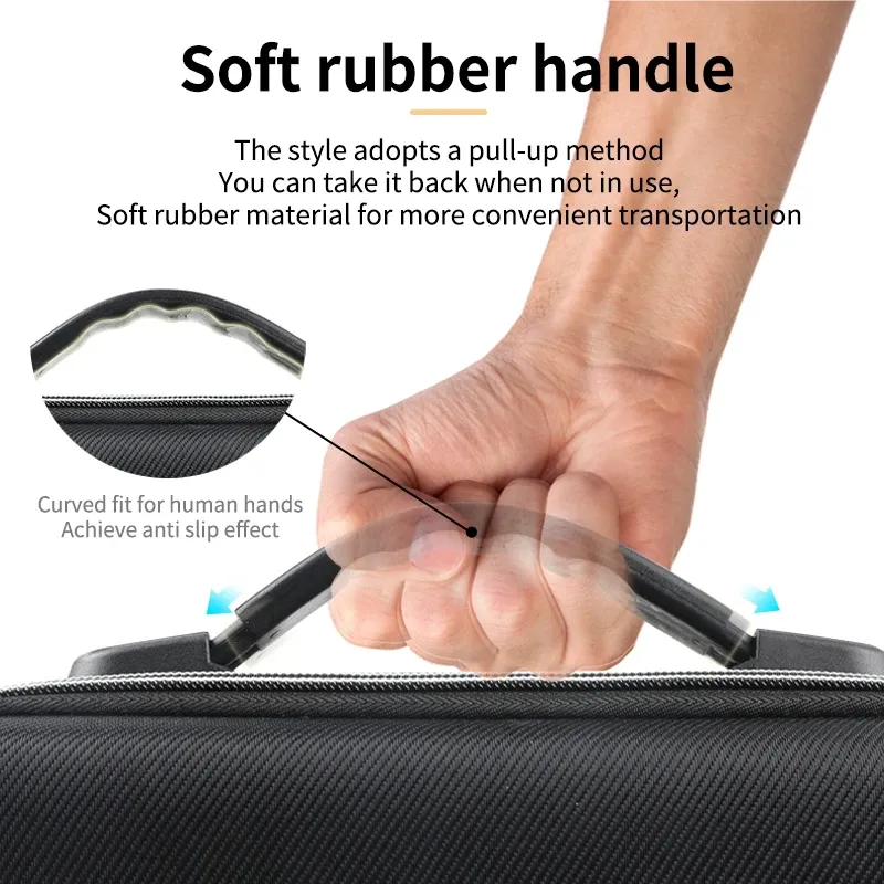 Organisateur électronique de voyage en éponge pour câbles et accessoires, étui de transport portable 5
