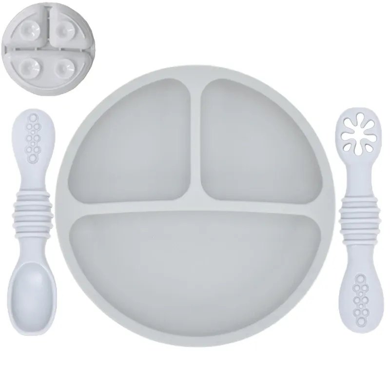 Assiette enfant aux motifs de dessin animé