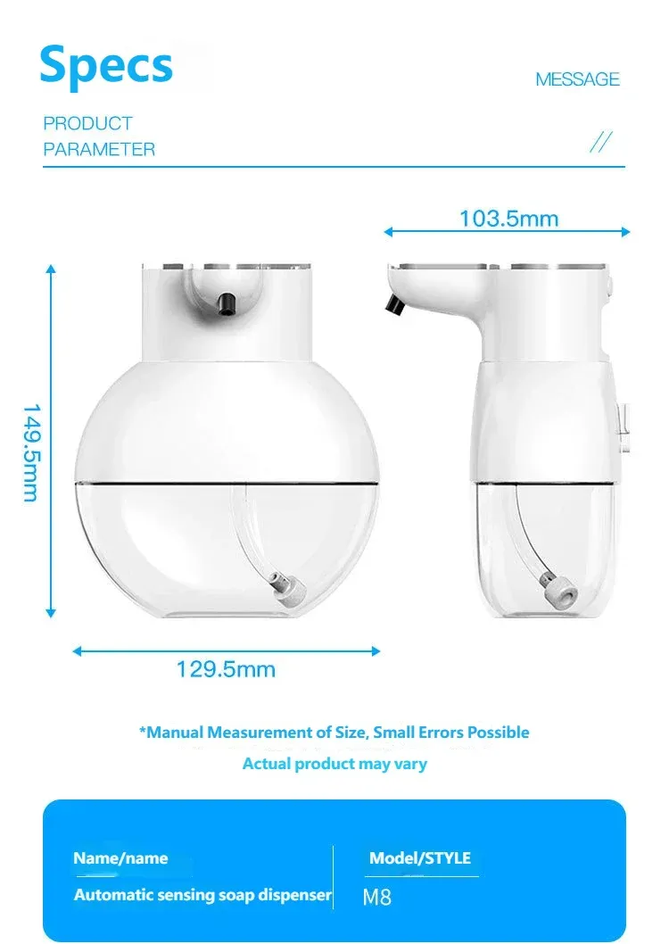 Distributeur de savon Homefish finition détaillée