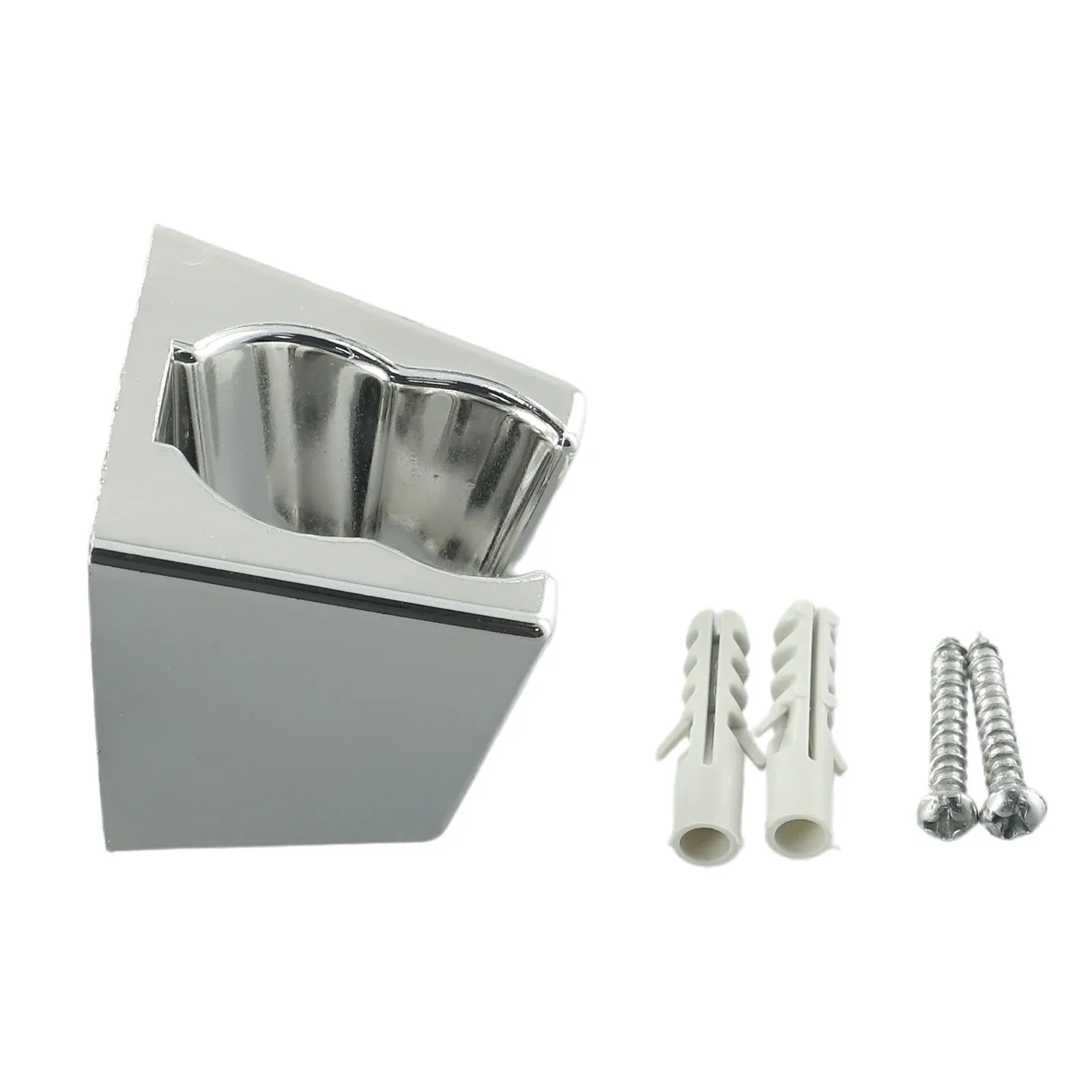 Support de pommeau de douche réglable en plastique, fixation murale 7