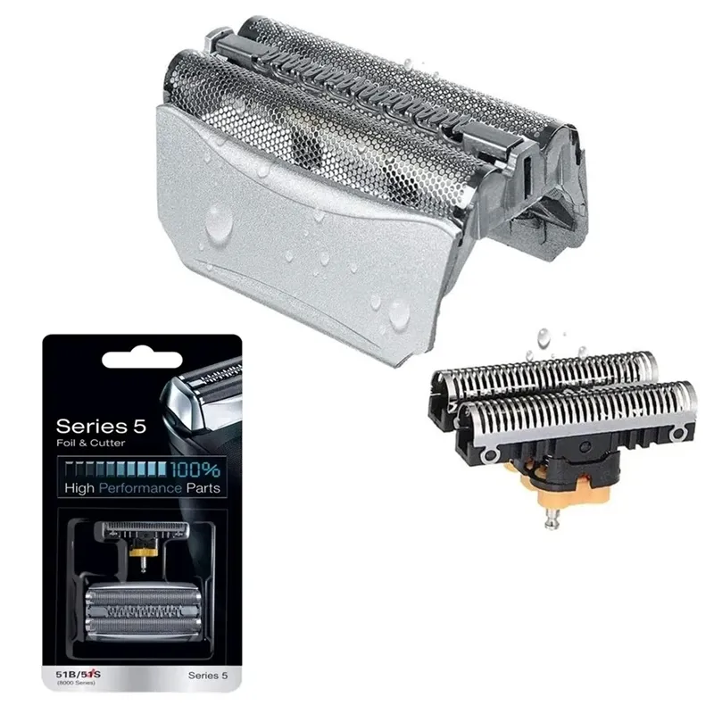 Tête de rasoir et lame de rechange 51S pour Braun