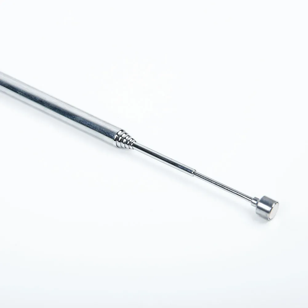 Outil de ramassage magnétique télescopique en acier inoxydable pour l'entretien automobile, 120 à 650 mm - Image 1