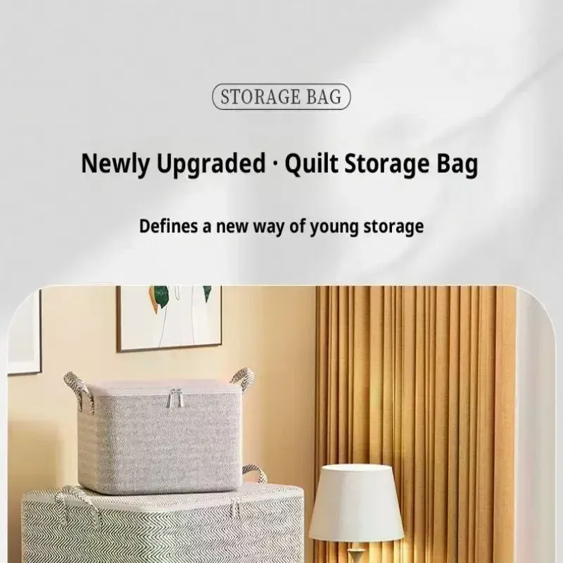 Boîte de rangement pour vêtements de grande taille avec couvercle, grand panier à linge pliable pour bébé 5