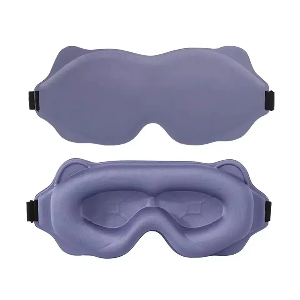 Masque de sommeil 3D léger et portable pour les yeux, idéal pour le voyage 8
