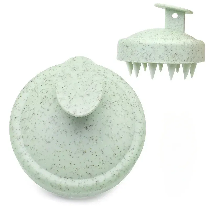 Brosse de massage en silicone pour shampooing du cuir chevelu, peigne masseur pour le bain 13