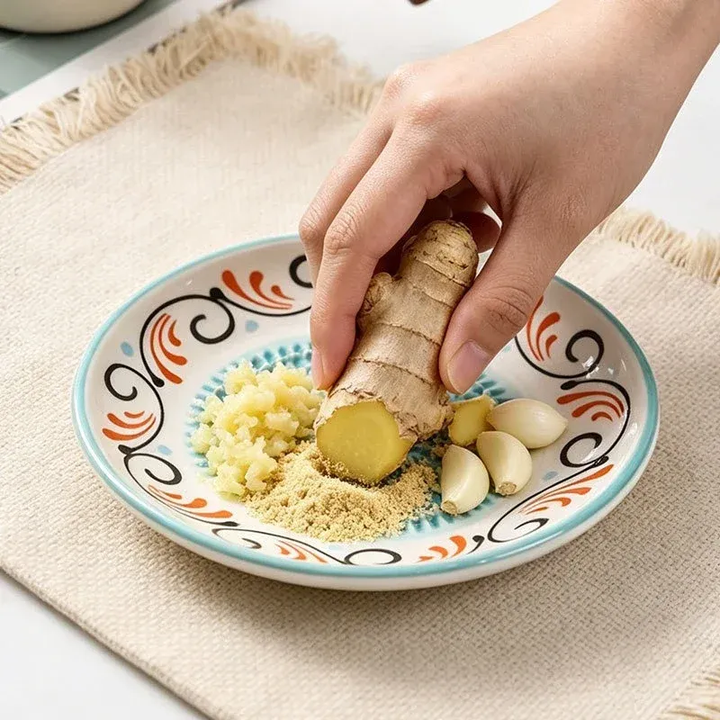 Râpe en céramique utilisée en cuisine