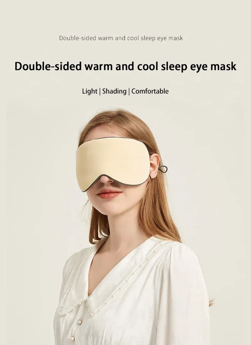 Masque de sommeil porté en situation de repos
