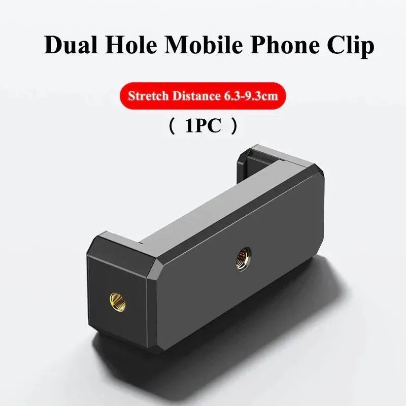 Support universel Selens pour smartphone à rotation 360°, avec vis 1/4 pouce pour trépied et monopode, idéal pour la photo et le vlog 7
