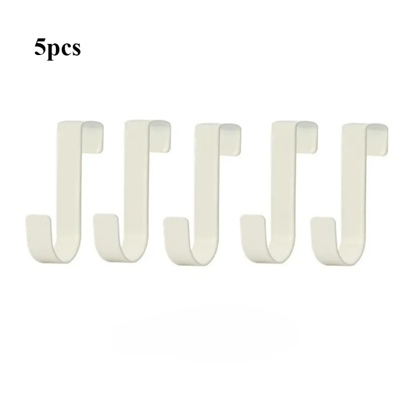 Crochets polyvalents pour porte d'armoire : rangement pour cuisine et salle de bains 9