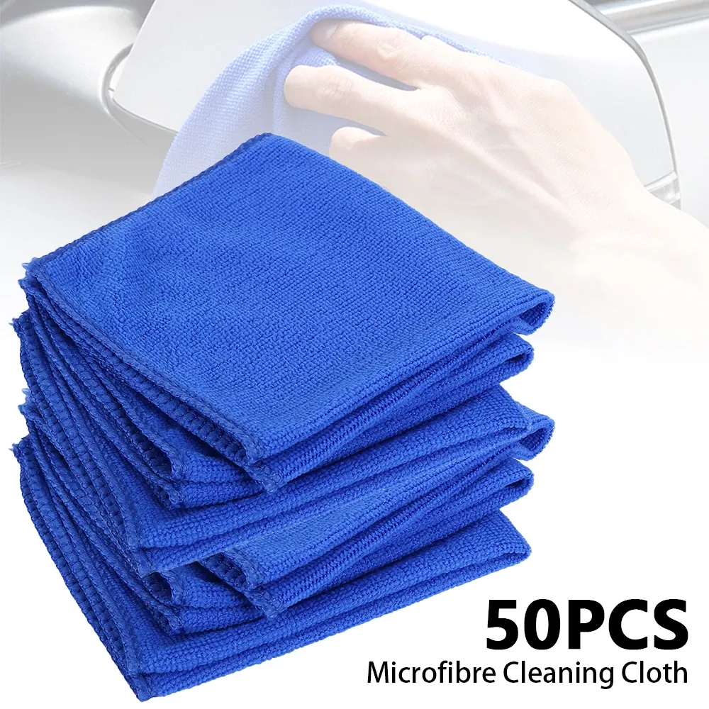 Chiffons de nettoyage en microfibre non pelucheux et réutilisables, très absorbants, pour vitres de voiture 5