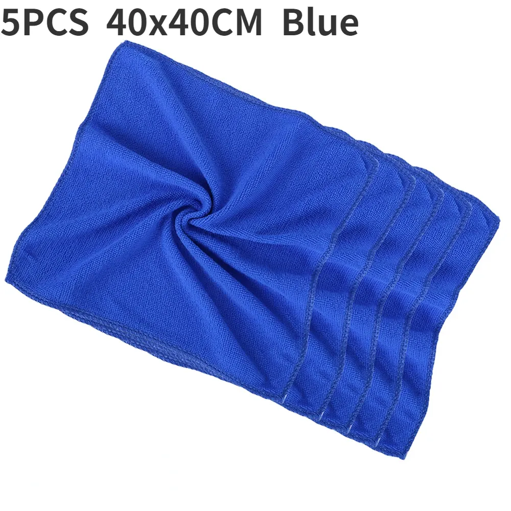 Chiffons de nettoyage en microfibre non pelucheux et réutilisables, très absorbants, pour vitres de voiture 11