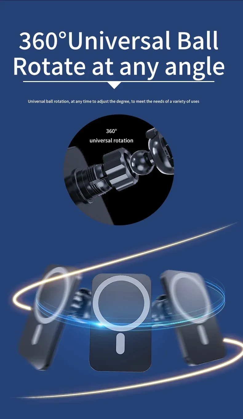 Support magnétique pour voiture, usage au quotidien