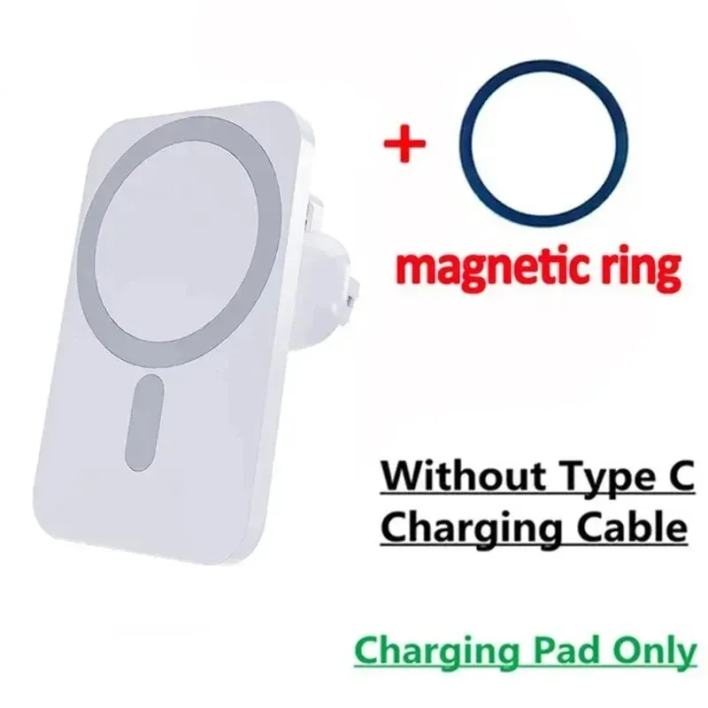Chargeur sans fil magnétique MagSafe pour voiture, compatible iPhone 12 à 17 et Samsung, Xiaomi, support pour grille d'aération 9